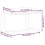 Entspannungssessel mit Hocker, dunkelgraues Stoffpolster. von , Sessel - Ref: Foro24-3154414, Preis: 136,77 €, Rabatt: %