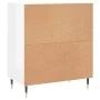 2 Schränke aus weiß glänzendem Sperrholz von , Sideboards - Ref: Foro24-3190119, Preis: 129,75 €, Rabatt: %