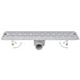 Lineare Duschablauf 2 Stück gebogen 630x140 mm Edelstahl von , Abflüsse - Ref: Foro24-275960, Preis: 82,47 €, Rabatt: %