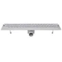 Lineare Duschablauf 2 Stück gebogen 630x140 mm Edelstahl von , Abflüsse - Ref: Foro24-275960, Preis: 82,47 €, Rabatt: %