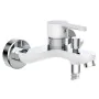 EISL DIZIANI chrome white single lever bathroom faucet by , Faucets - Ref: Foro24-446483, Price: 73,22 €, Discount: %