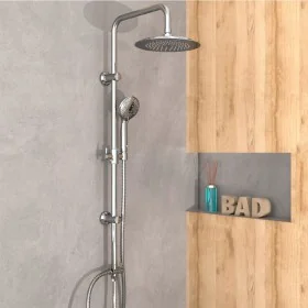 EISL Chrome Screwing or Sticking Shower Set by , shower heads - Ref: Foro24-446506, Price: 79,79 €, Discount: %