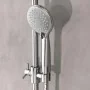 EISL Conjunto de ducha Screwing or Sticking cromado de , Cabezales de ducha - Ref: Foro24-446506, Precio: 79,79 €, Descuento: %