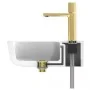 SCHÜTTE NEW YORK matte gold single-lever basin mixer by , Faucets - Ref: Foro24-446550, Price: 112,23 €, Discount: %