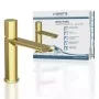 SCHÜTTE NEW YORK matte gold single-lever basin mixer by , Faucets - Ref: Foro24-446550, Price: 112,23 €, Discount: %