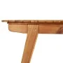 Solid acacia wood garden table 150x90x75 cm by , Garden tables - Ref: Foro24-363310, Price: 182,08 €, Discount: %