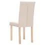 Esszimmerstühle, 4 Stück, Stoff in Cremefarbe. von , Essstühle - Ref: Foro24-336860, Preis: 242,11 €, Rabatt: %