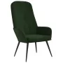Sillón de relax de terciopelo verde oscuro de , Sillones - Ref: Foro24-341196, Precio: 95,40 €, Descuento: %