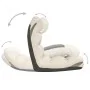 Folding floor chair in cream fabric by , Floor chairs - Ref: Foro24-336586, Price: 72,64 €, Discount: %