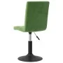 Swivel dining chairs, 2 units, dark green velvet by , dining chairs - Ref: Foro24-335744, Price: 114,42 €, Discount: %