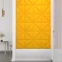 Wall panels 12 units yellow velvet 30x30 cm 0.54 m² by , Wall covering - Ref: Foro24-343953, Price: 25,47 €, Discount: %