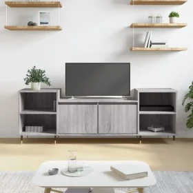 TV-Möbel aus grauem Sonoma-Sperrholz, 160x35x55 cm. von , TV-Möbel - Ref: Foro24-831338, Preis: 92,01 €, Rabatt: %