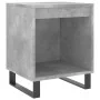 Bedside table made of gray concrete engineered wood, 40x35x50 cm by , Nightstands - Ref: Foro24-830740, Price: 31,64 €, Disco...