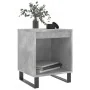 Bedside table made of gray concrete engineered wood, 40x35x50 cm by , Nightstands - Ref: Foro24-830740, Price: 31,64 €, Disco...