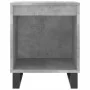 Bedside table made of gray concrete engineered wood, 40x35x50 cm by , Nightstands - Ref: Foro24-830740, Price: 31,64 €, Disco...