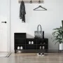Mueble zapatero madera contrachapada negro 102x36x60 cm de , Zapateros y organizadores de calzado - Ref: Foro24-831373, Preci...