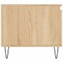 Mesa de centro madera contrachapada roble Sonoma 100x50x45 cm de , Mesas de centro - Ref: Foro24-830831, Precio: 46,20 €, Des...