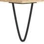 Mesa de centro madera contrachapada roble Sonoma 100x50x45 cm de , Mesas de centro - Ref: Foro24-830831, Precio: 46,20 €, Des...