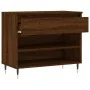 Shoe cabinet made of brown oak plywood, measuring 70x36x60 cm. by , Shoe racks and shoe organizers - Ref: Foro24-831435, Pric...