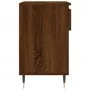 Mueble zapatero madera contrachapada roble marrón 70x36x60 cm de , Zapateros y organizadores de calzado - Ref: Foro24-831435,...