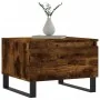 Engineered wood smoked oak coffee table 50x46x35 cm by , Coffee table - Ref: Foro24-830886, Price: 43,10 €, Discount: %