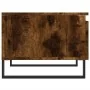 Engineered wood smoked oak coffee table 50x46x35 cm by , Coffee table - Ref: Foro24-830886, Price: 43,10 €, Discount: %