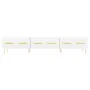 Engineered wood TV stand in white, 150x36x30 cm by , TV Furniture - Ref: Foro24-829140, Price: 99,64 €, Discount: %