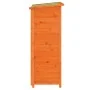 Garden tool shed made of brown pine wood, measuring 83x57x140 cm. by , Sheds - Ref: Foro24-172240, Price: 201,16 €, Discount: %