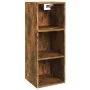 Wandschrank aus geräucherter Eichen-Ingenieurholz 34,5x32,5x90 cm. von , Regale und Regale - Ref: Foro24-817456, Preis: 36,81...