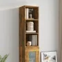 Wandschrank aus geräucherter Eichen-Ingenieurholz 34,5x32,5x90 cm. von , Regale und Regale - Ref: Foro24-817456, Preis: 36,81...