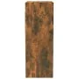 Engineered smoked oak wood wall cabinet 34.5x32.5x90 cm by , Shelves and shelves - Ref: Foro24-817456, Price: 36,81 €, Discou...