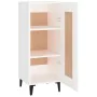 Aparador madera de ingeniería blanco 34,5x34x90 cm de , Aparadores - Ref: Foro24-812420, Precio: 57,35 €, Descuento: %