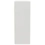 Wandschrank aus weißem Ingenieurholz 34,5x32,5x90 cm von , Regale und Regale - Ref: Foro24-812483, Preis: 40,31 €, Rabatt: %