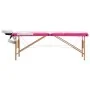 Faltbare Massageliege mit 3 Zonen, weißem und rosa Holz. von , Massageliegen - Ref: Foro24-110218, Preis: 153,96 €, Rabatt: %