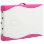 Faltbare Massageliege mit 3 Zonen, weißem und rosa Holz. von , Massageliegen - Ref: Foro24-110218, Preis: 153,96 €, Rabatt: %