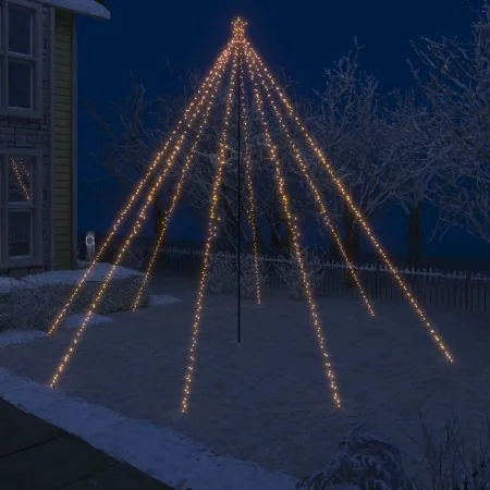 Luces de árbol cascada de Navidad interior exterior 800 LED 5 m de , Arboles de navidad - Ref: Foro24-51296, Precio: 103,60 €...