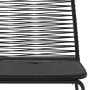 Garden chairs 6 units black synthetic rattan by , Garden chairs - Ref: Foro24-313113, Price: 316,04 €, Discount: %