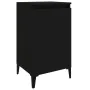 Nachttisch aus schwarzem Sperrholz 40x35x70 cm von , Nachttische - Ref: Foro24-819646, Preis: 50,24 €, Rabatt: %