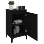 Nachttisch aus schwarzem Sperrholz 40x35x70 cm von , Nachttische - Ref: Foro24-819646, Preis: 50,24 €, Rabatt: %