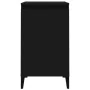 Nachttisch aus schwarzem Sperrholz 40x35x70 cm von , Nachttische - Ref: Foro24-819646, Preis: 50,24 €, Rabatt: %