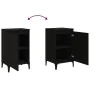 Nachttisch aus schwarzem Sperrholz 40x35x70 cm von , Nachttische - Ref: Foro24-819646, Preis: 50,24 €, Rabatt: %