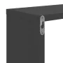 Wall shelves 2 units plywood gray 50x15x50 cm by , Shelves and shelves - Ref: Foro24-807243, Price: 32,17 €, Discount: %