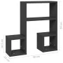 Wall shelves 2 units plywood gray 50x15x50 cm by , Shelves and shelves - Ref: Foro24-807243, Price: 32,17 €, Discount: %