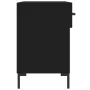 Engineered wood black shoemaker bench 102x35x55 cm by , Shoe racks and shoe organizers - Ref: Foro24-829741, Price: 82,46 €, ...