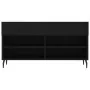 Banco zapatero madera de ingeniería negro 102x35x55 cm de , Zapateros y organizadores de calzado - Ref: Foro24-829757, Precio...