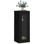 Black wall cabinet 34.5x34x90 cm by , Sideboards - Ref: Foro24-828933, Price: 54,30 €, Discount: %