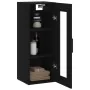 Black wall cabinet 34.5x34x90 cm by , Sideboards - Ref: Foro24-828933, Price: 54,30 €, Discount: %