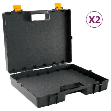 Cases for machines with foam rubber 2 units polypropylene by , Hand Tool Sets - Ref: Foro24-151835, Price: 32,51 €, Discount: %
