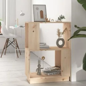 Solid pine wood shelf/space divider 51x25x70 cm by , Bookcases and shelves - Ref: Foro24-814029, Price: 35,53 €, Discount: %
