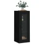Armario de pared negro 34,5x34x90 cm de , Aparadores - Ref: Foro24-828925, Precio: 55,74 €, Descuento: %